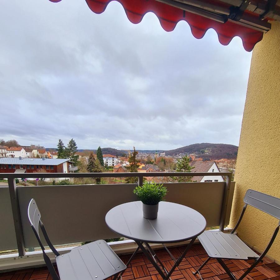 1,5 Zimmer Apartments Mit Traumhafter Aussicht Bad Kissingen Exterior foto